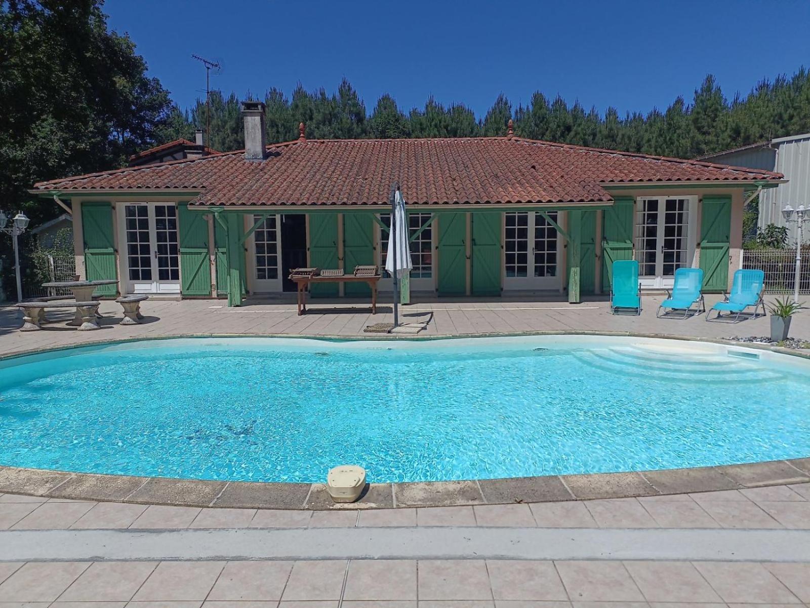 Villa 8 Personnes O Mes Anges Saint-Julien-en-Born Dış mekan fotoğraf